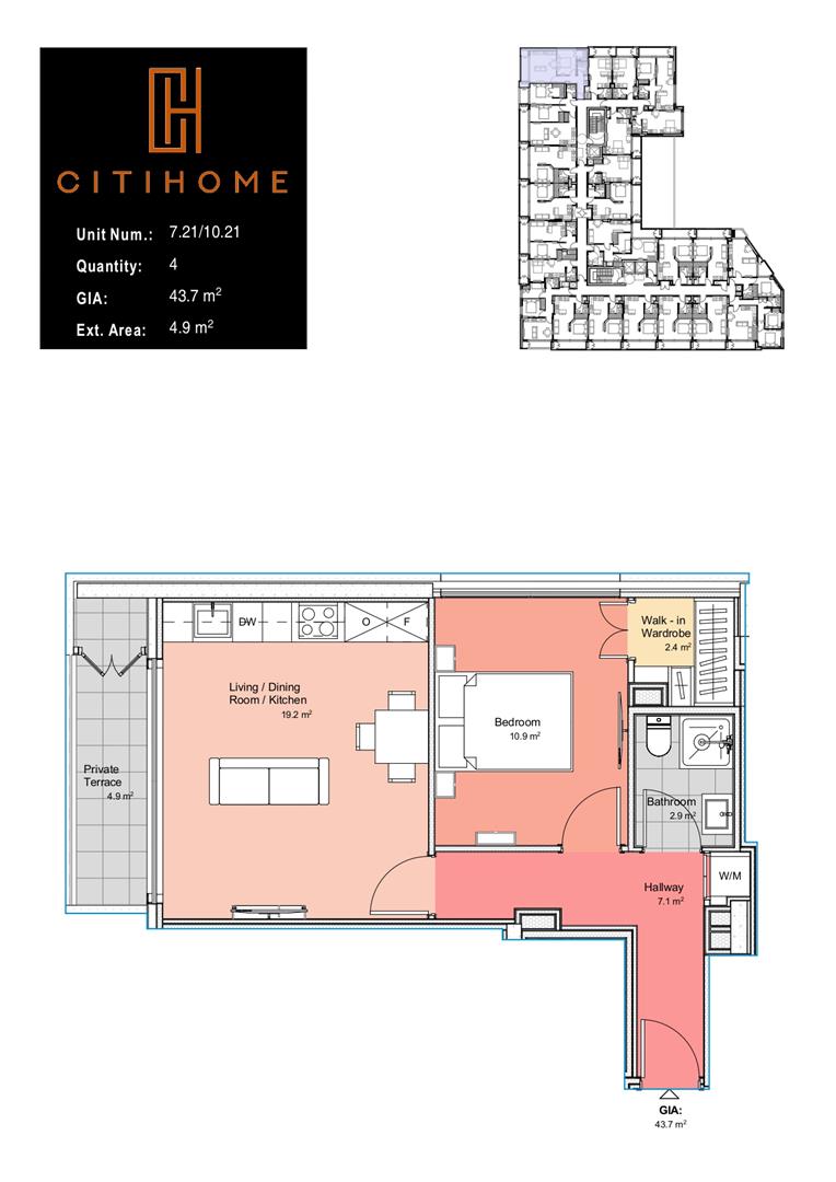 Image of Apartment - 1 Bedrooms - 1 Bathrooms for Rental in CitiHome-Gibraltar, Image 13